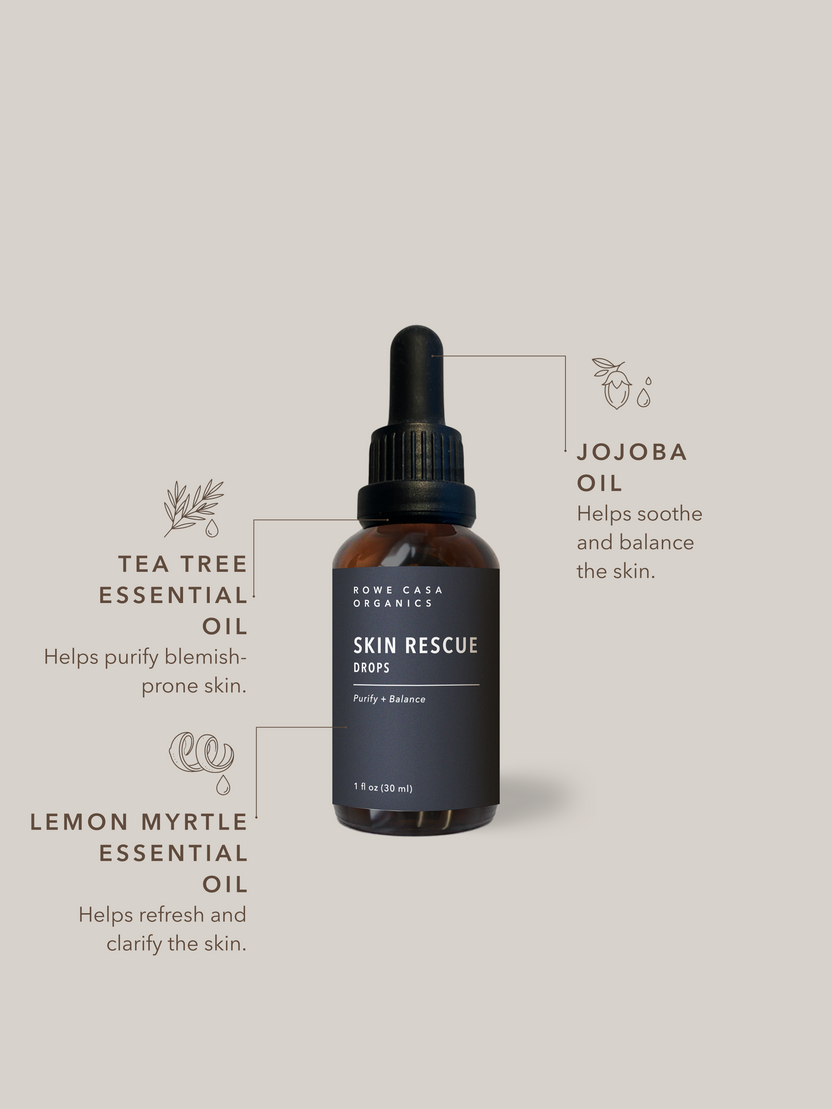 Skin Rescue Drops | 1 Oz by Rowe Casa Organics