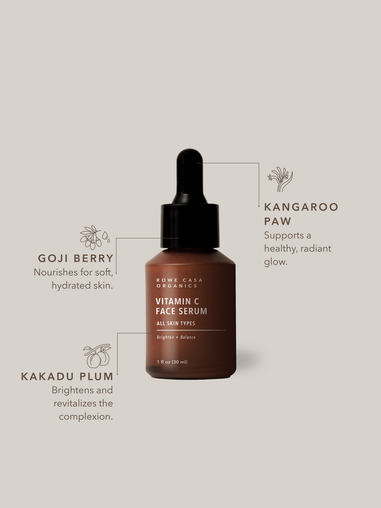 Vitamin C Face Serum | 1 oz by Rowe Casa