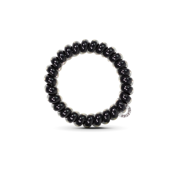 Jet Black Large Hair Ties by Teleties