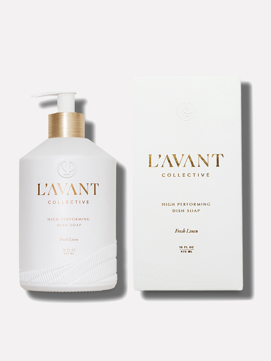 Fresh Linen High Performing Dish Soap by L'Avant Collective