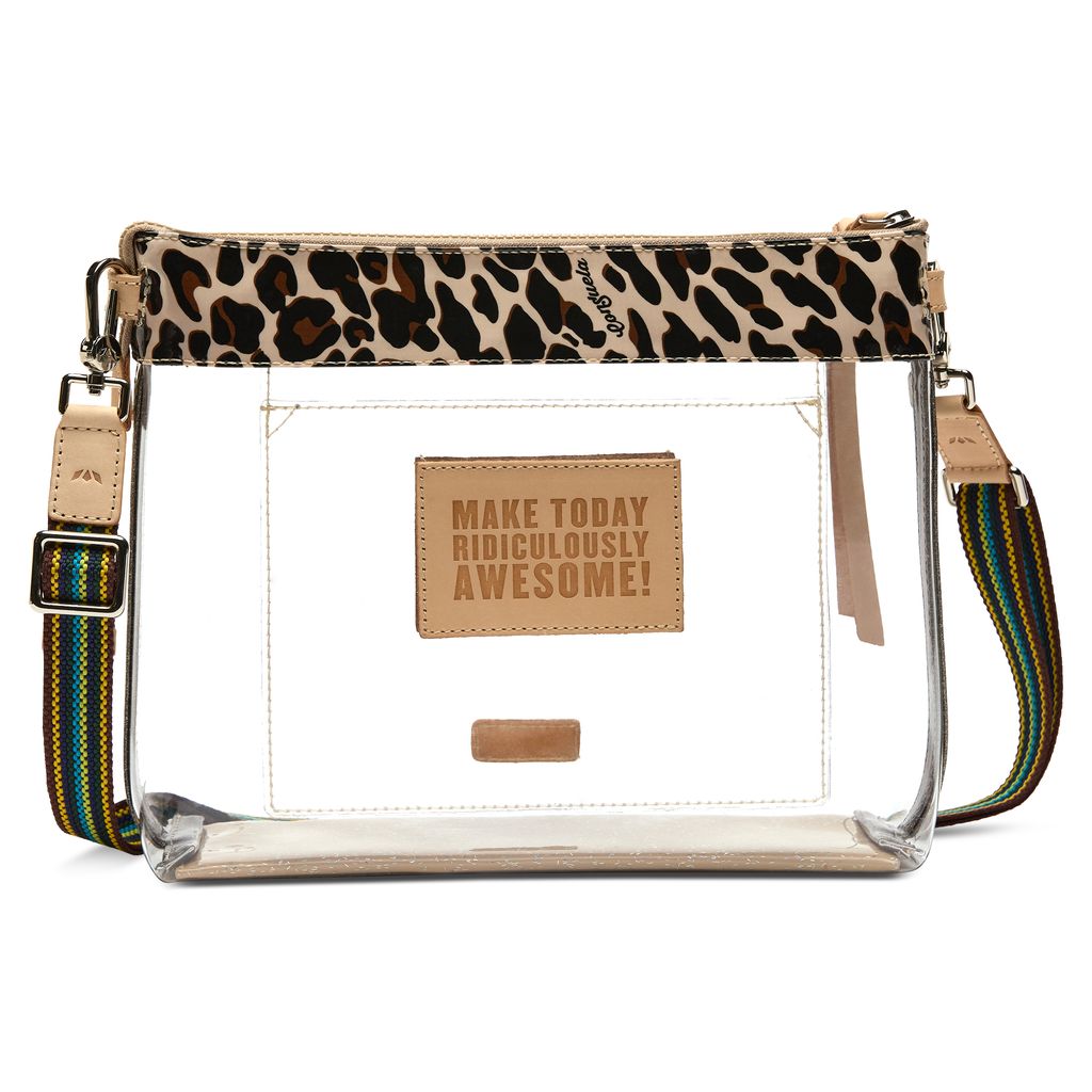 Clear Mona Downtown Crossbody by Consuela