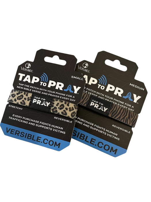 Tap To Pray Wristband - Bible Verse Bracelet
