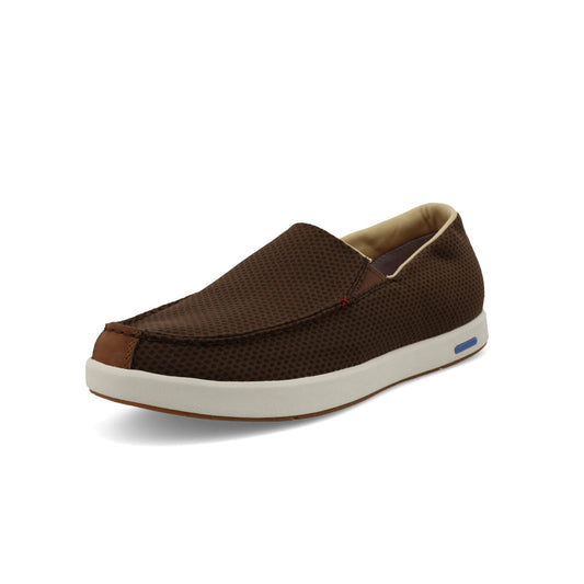 Slip-On UltraLite X Boat Shoes in Dark Chocolate by Twisted X