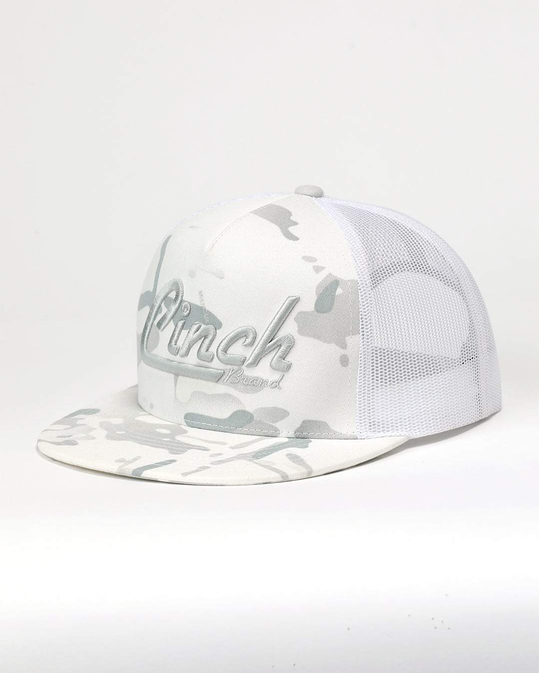 Cinch White Camo Trucker Hat