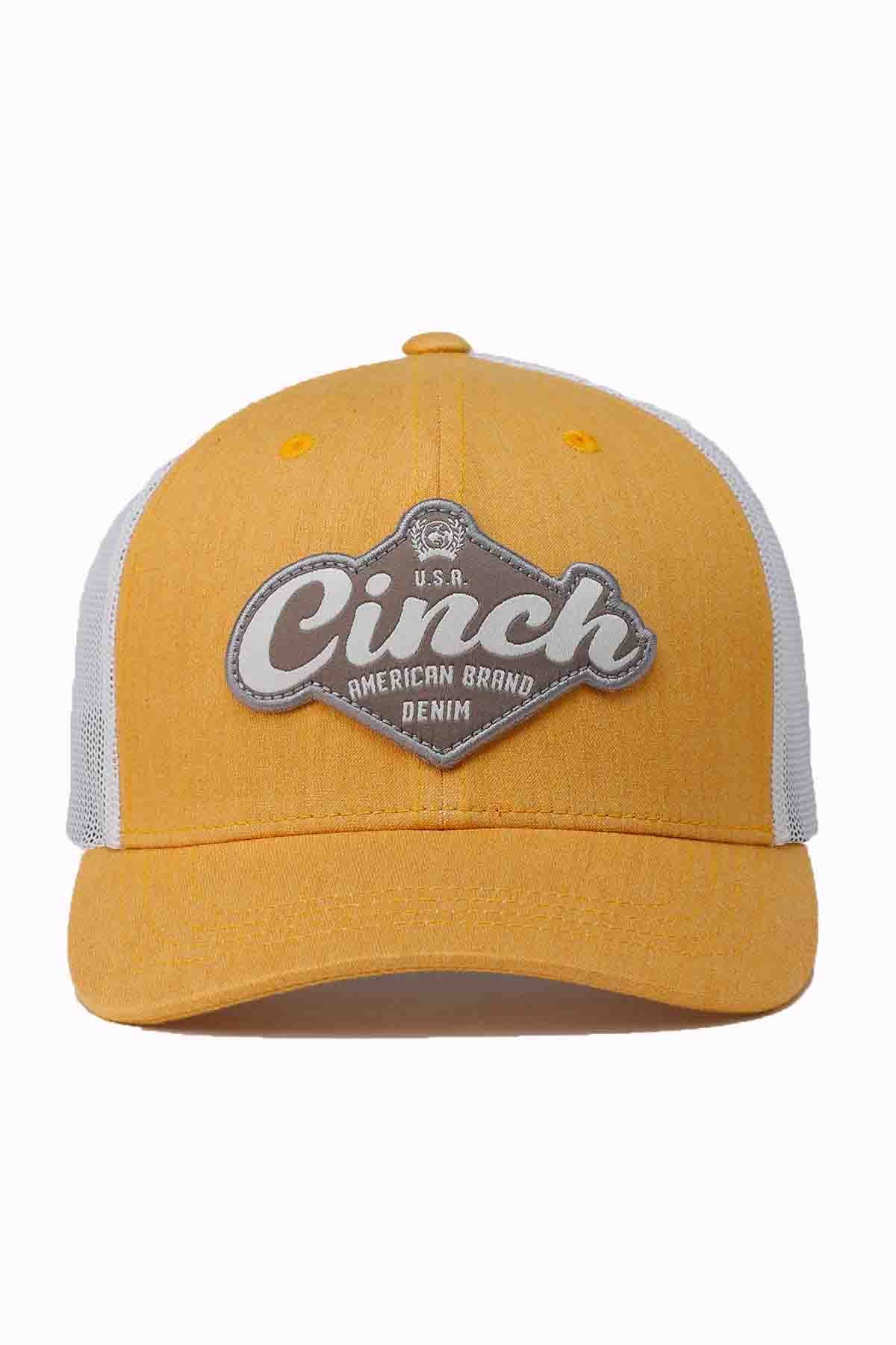 Men's Cinch American Brand Denim Cap Gold