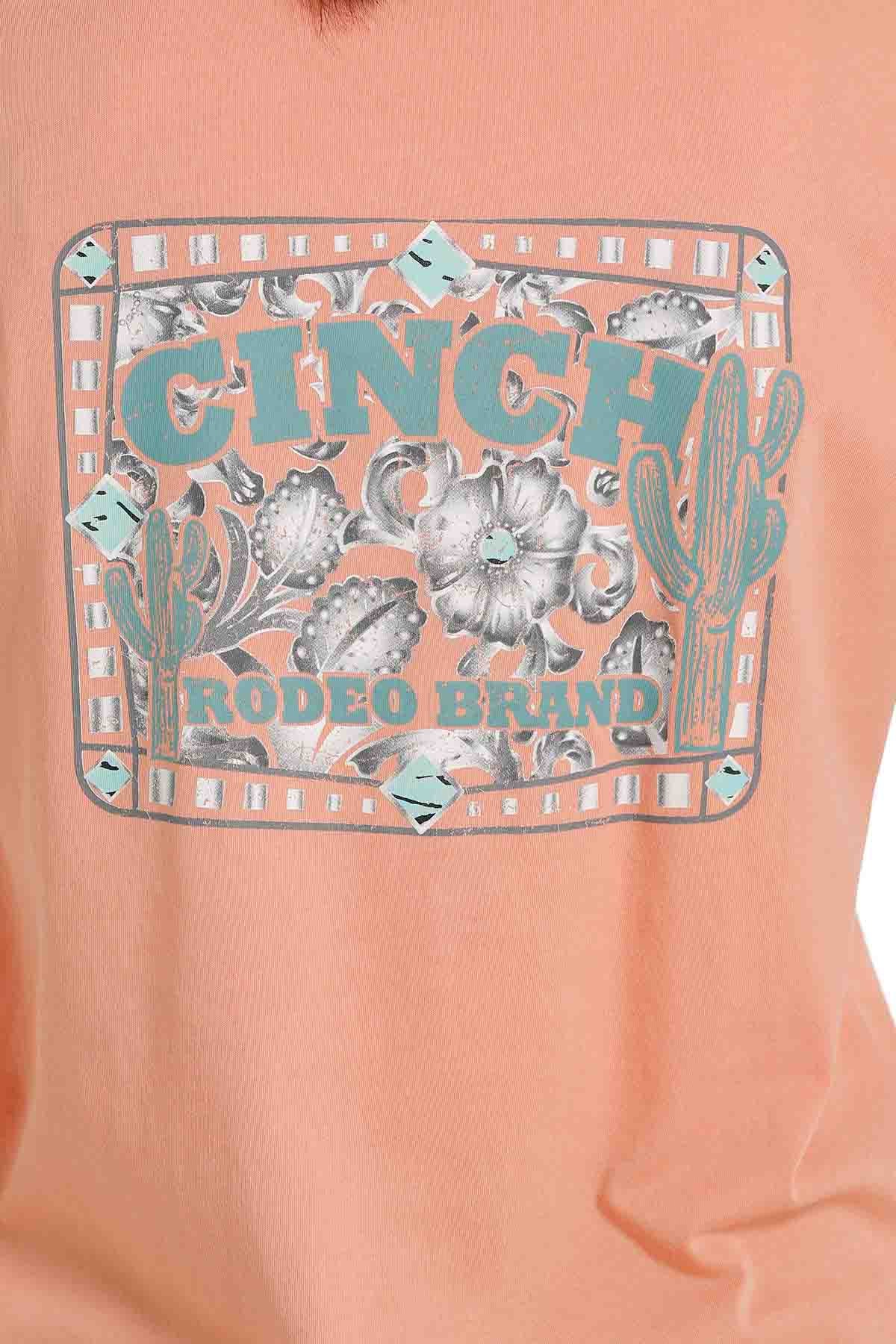 Cinch Women's T-Shirt Coral