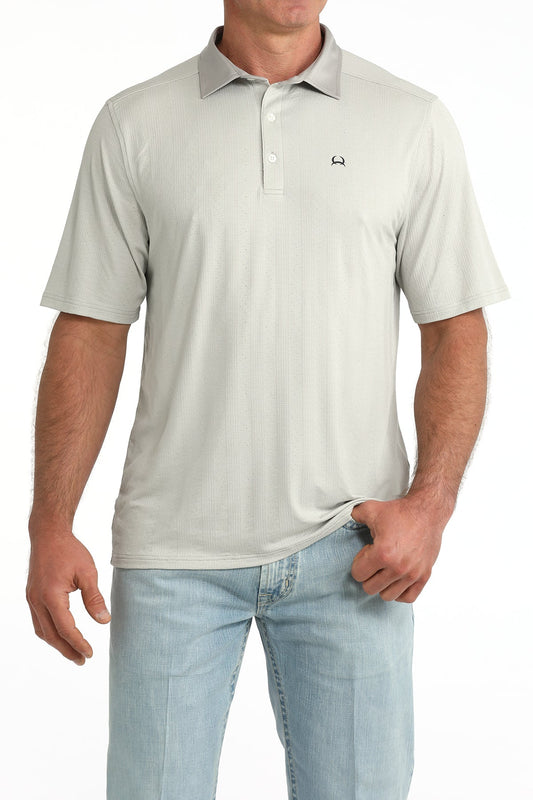 Cinch S/S ArenaFlex Polo in Gray