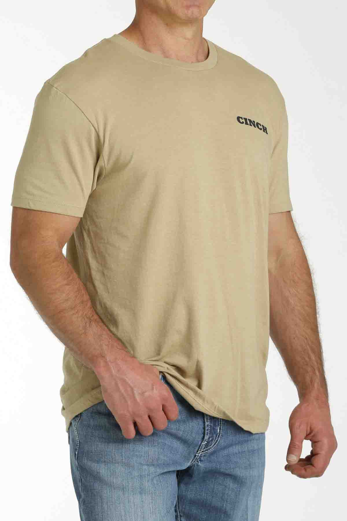 Watering Hole, Born and Grazed in the USA T-Shirt by Cinch