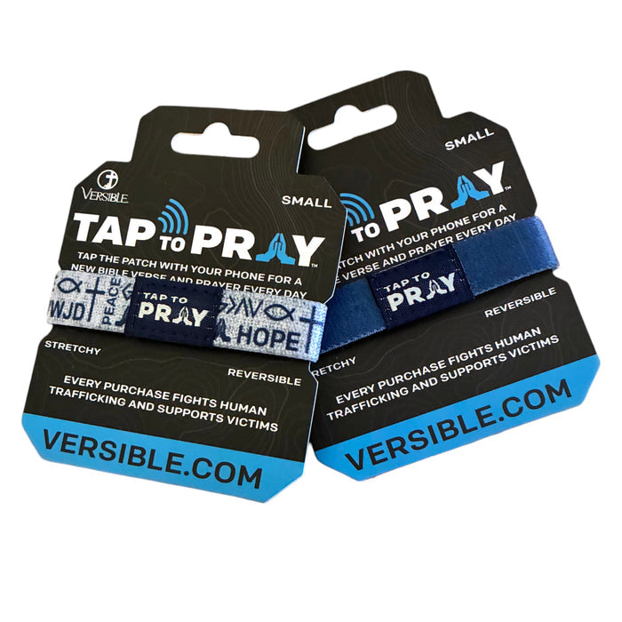 Tap To Pray Wristband - Bible Verse Bracelet