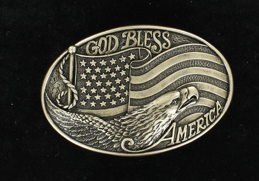 Nocona Men's American Eagle Belt Buckle by M&F Western