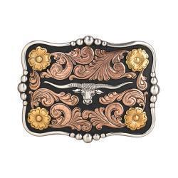 Men's Rectangle Buckle Longhorn by Nocona