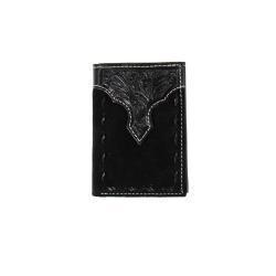 Nocona Trifold Roughout Bucklace in Black by M&F Western