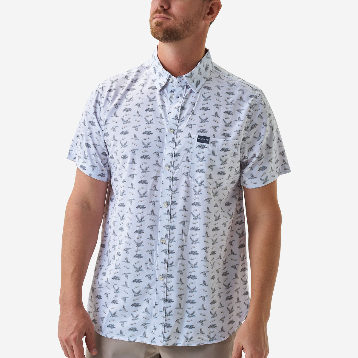 Ducks and Calls Performance Button Up by Burlebo