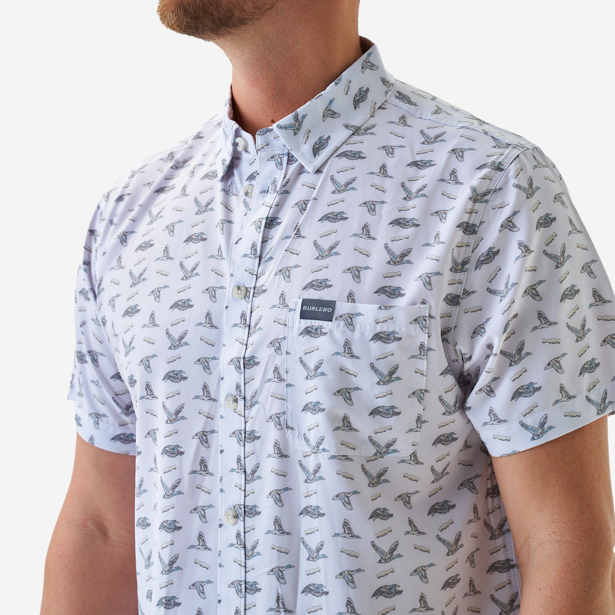 Ducks and Calls Performance Button Up by Burlebo