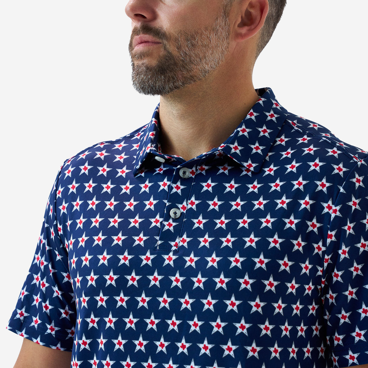 Texas Vintage Performance Polo by Burlebo