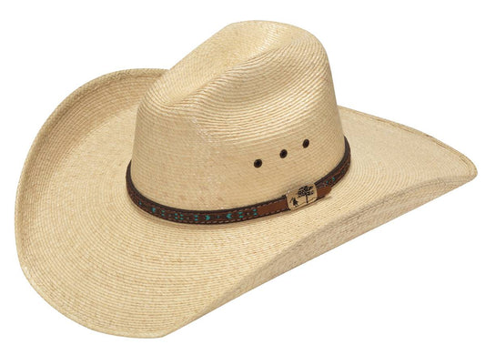 Alamo Palm Creek 4.5" Straw Cowboy Hat Natural