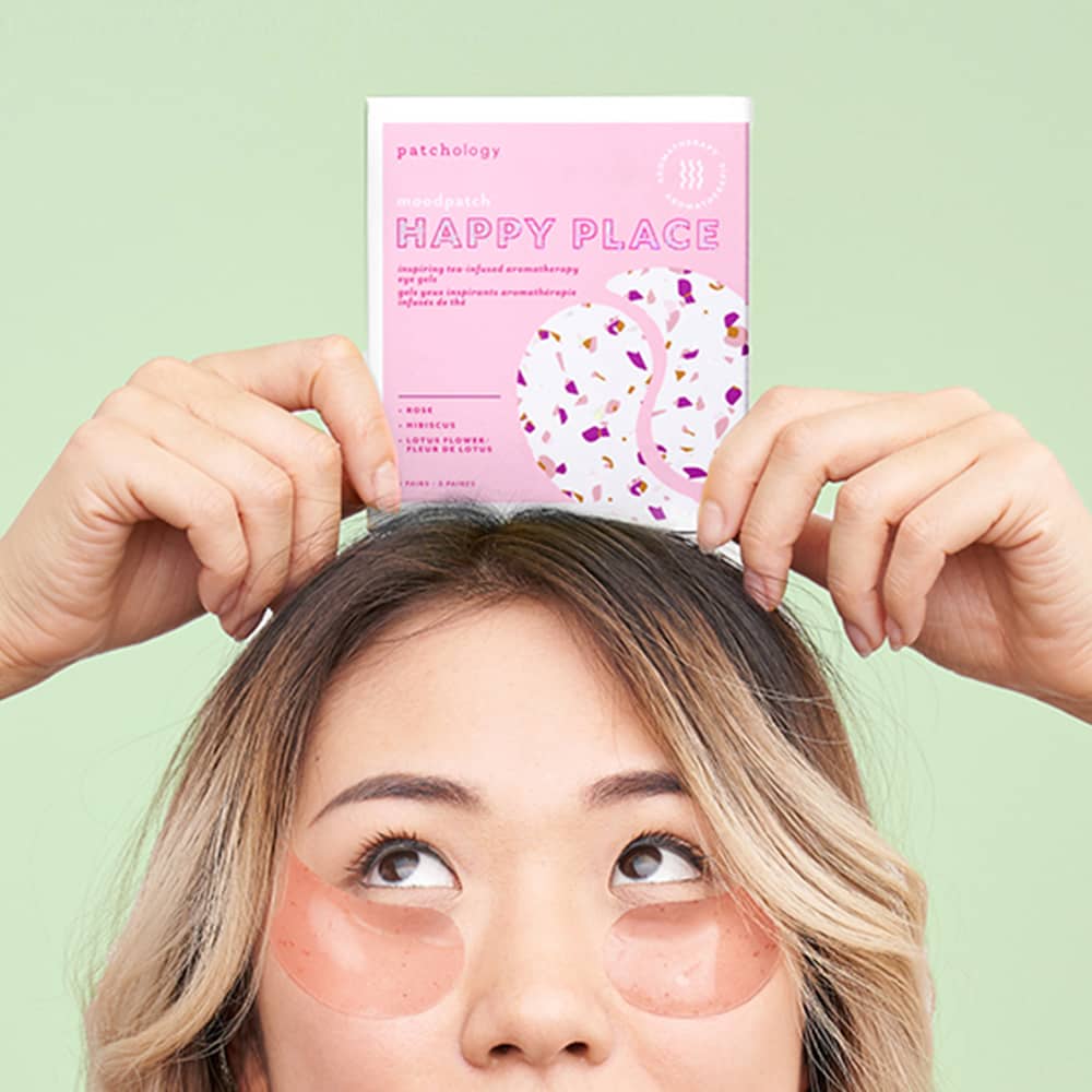 Moodpatch Happy Place Inspiring Aromatherapy Eye Gels by Patchology