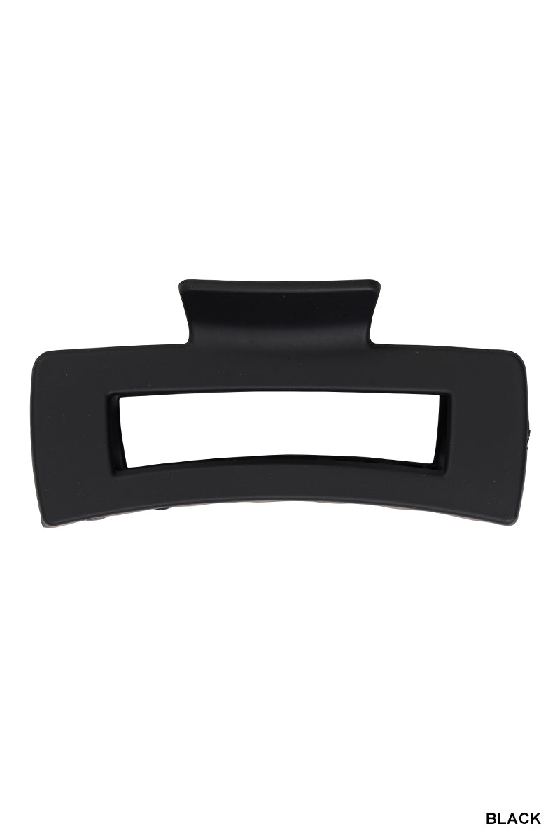 4 Inch Rectangle Hair Claw Clip