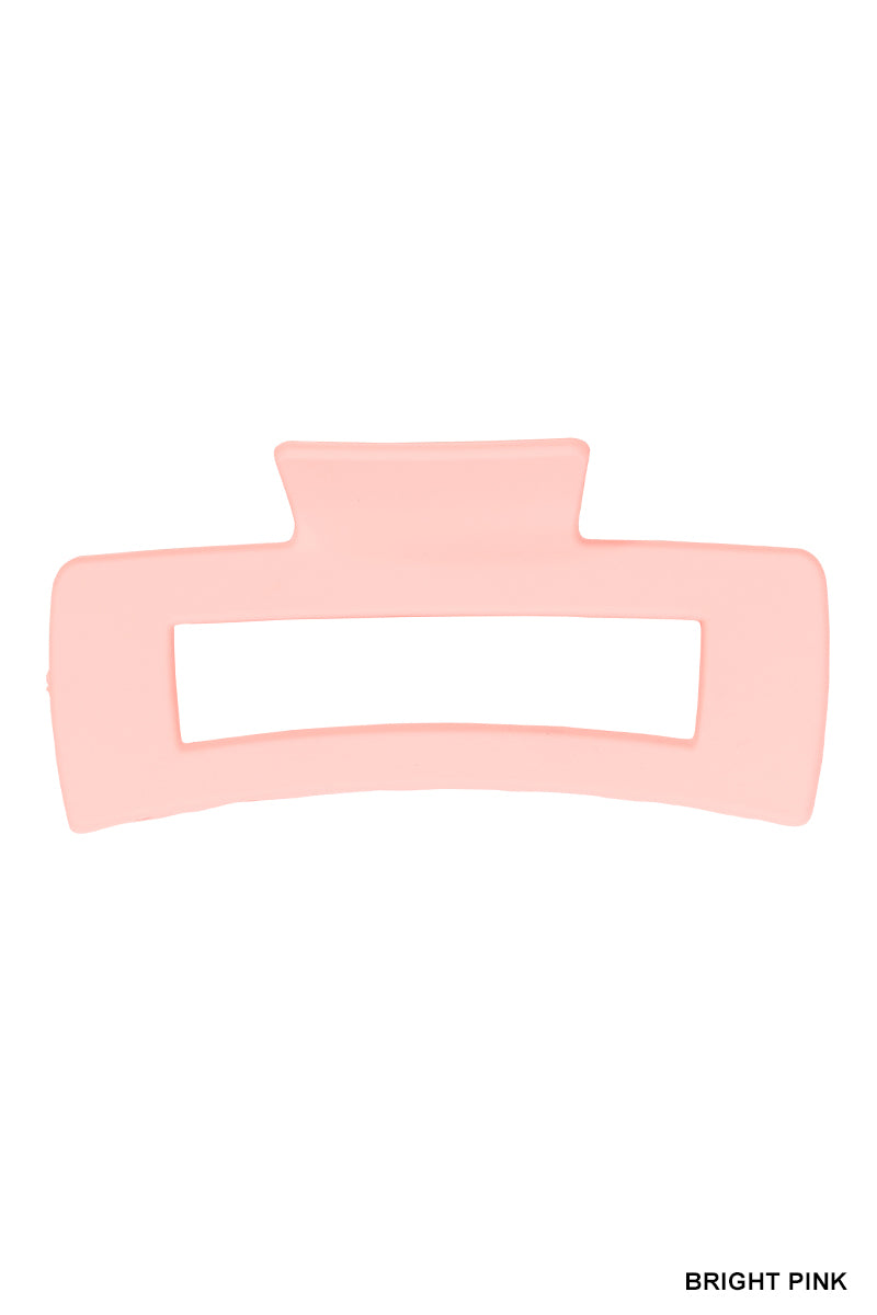 4 Inch Rectangle Hair Claw Clip