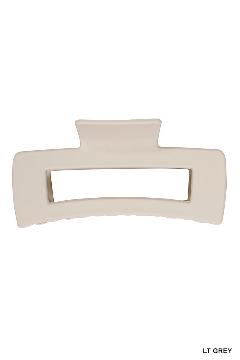 4 Inch Rectangle Hair Claw Clip