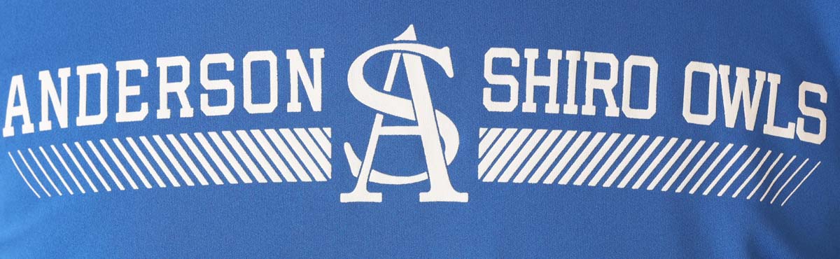 Anderson Shiro Owls Rising Performance LSL Crew T-Shirt Royal