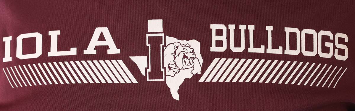 Iola Bulldogs Rising Performance Crew T-Shirt Maroon