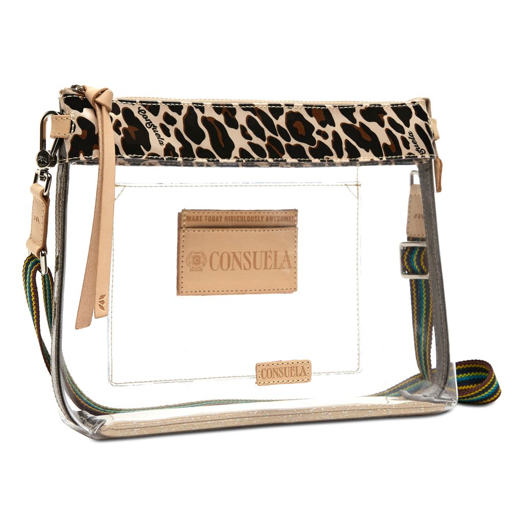 Clear Mona Downtown Crossbody by Consuela