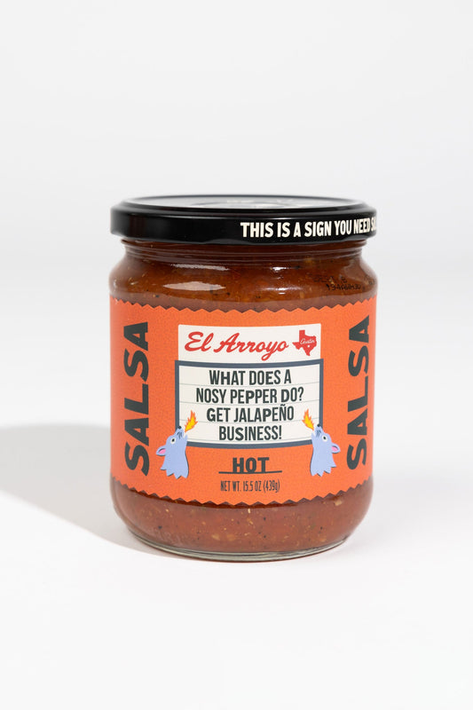 16 oz Salsa - Hot - El Arroyo
