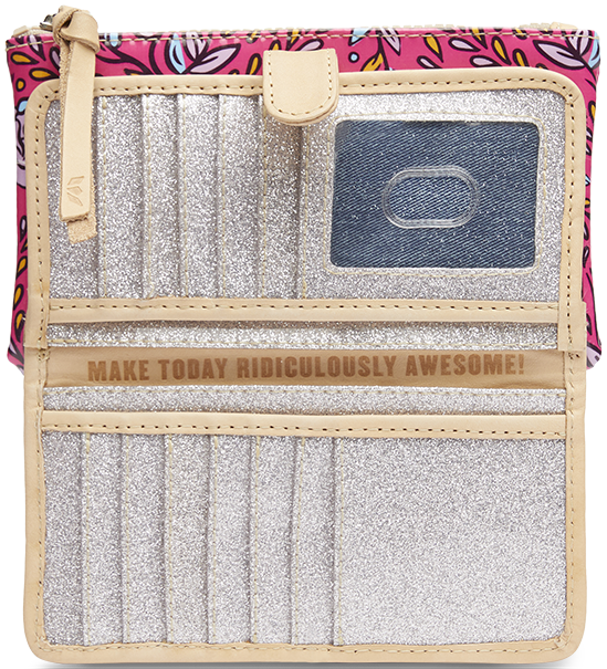 Slim Wallet in Molly by Consuela