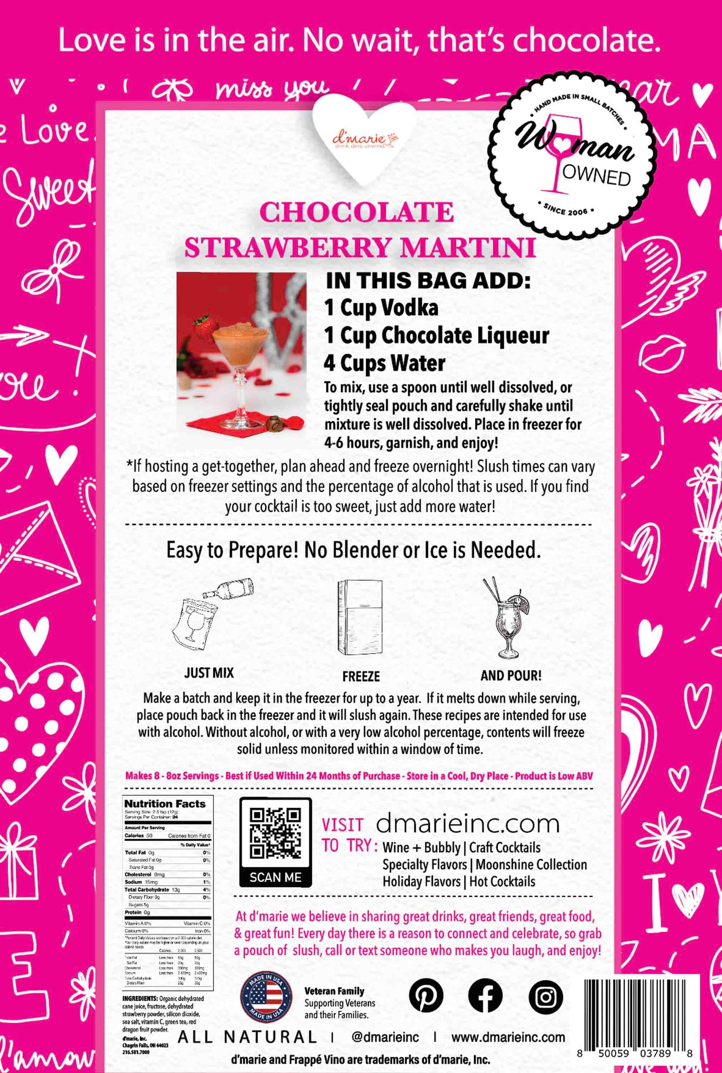 Craft Cocktail Slush Mix by d'marie