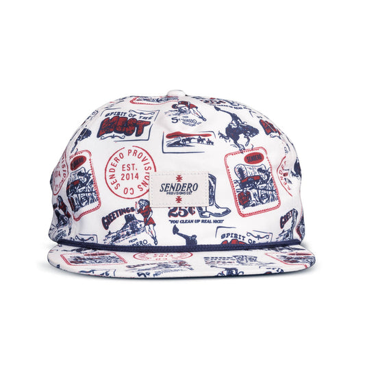 Post Card Print Hat by Sendero Provisions Co