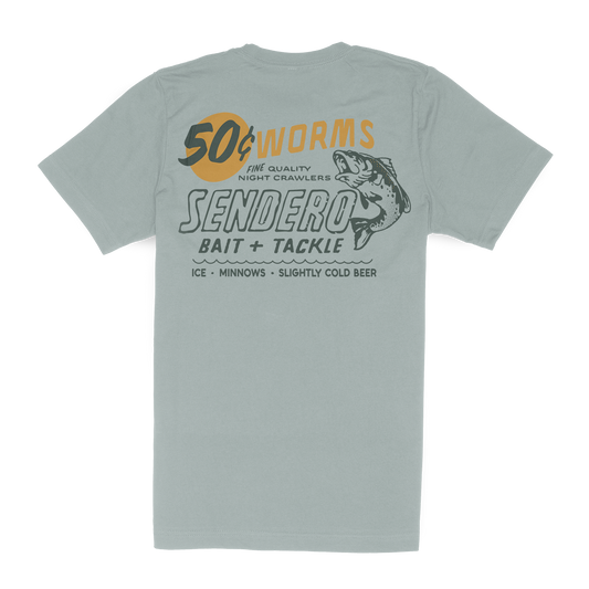 50 Cent Worms T-Shirt in Sterling Blue – Sendero Provisions Co