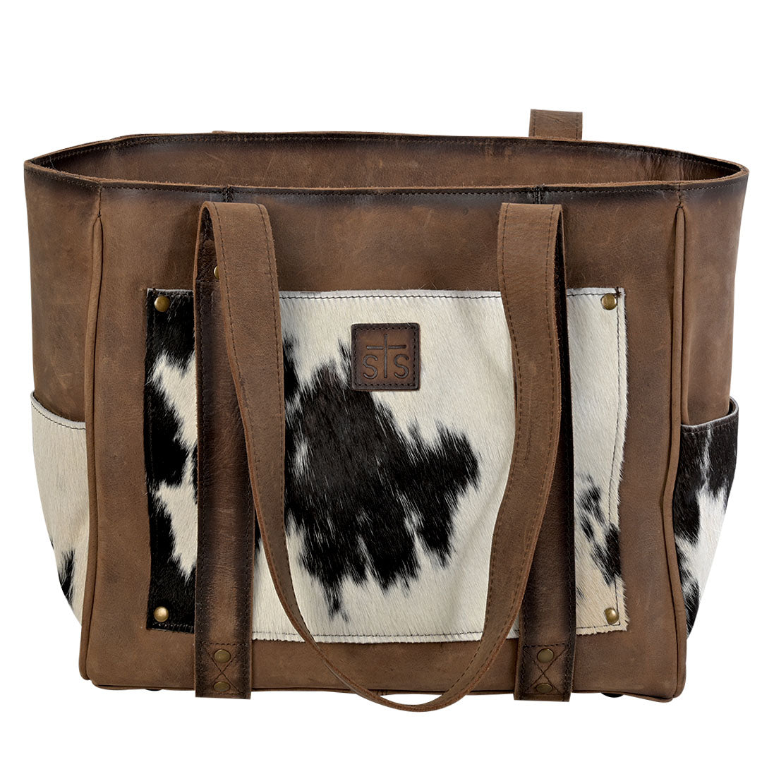 Cowhide Trinity Tote by STS Ranchwear