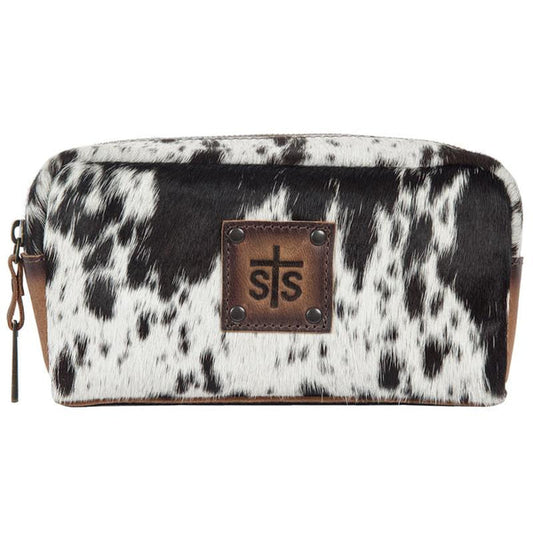 Cowhide Bebe Cosmetic Bag by STS Ranchwear