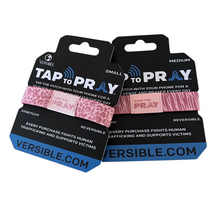 Tap To Pray Wristband - Bible Verse Bracelet