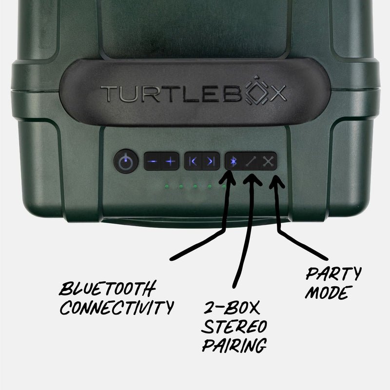 Cub Speaker by Turtlebox - Outdoor Waterproof Portable