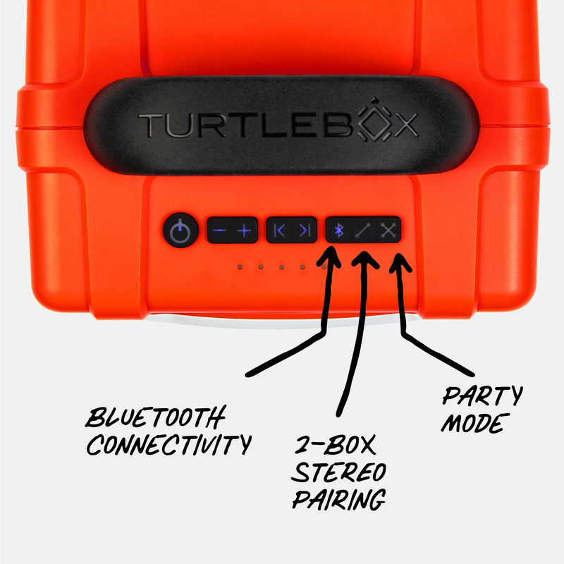 Cub Speaker by Turtlebox - Outdoor Waterproof Portable