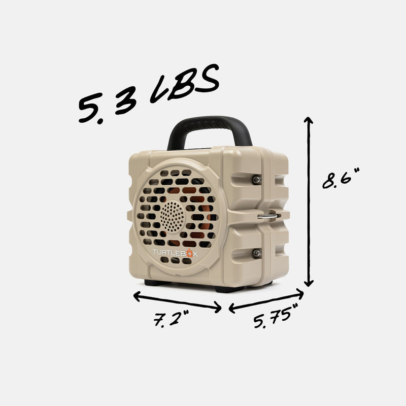 Cub Speaker by Turtlebox - Outdoor Waterproof Portable