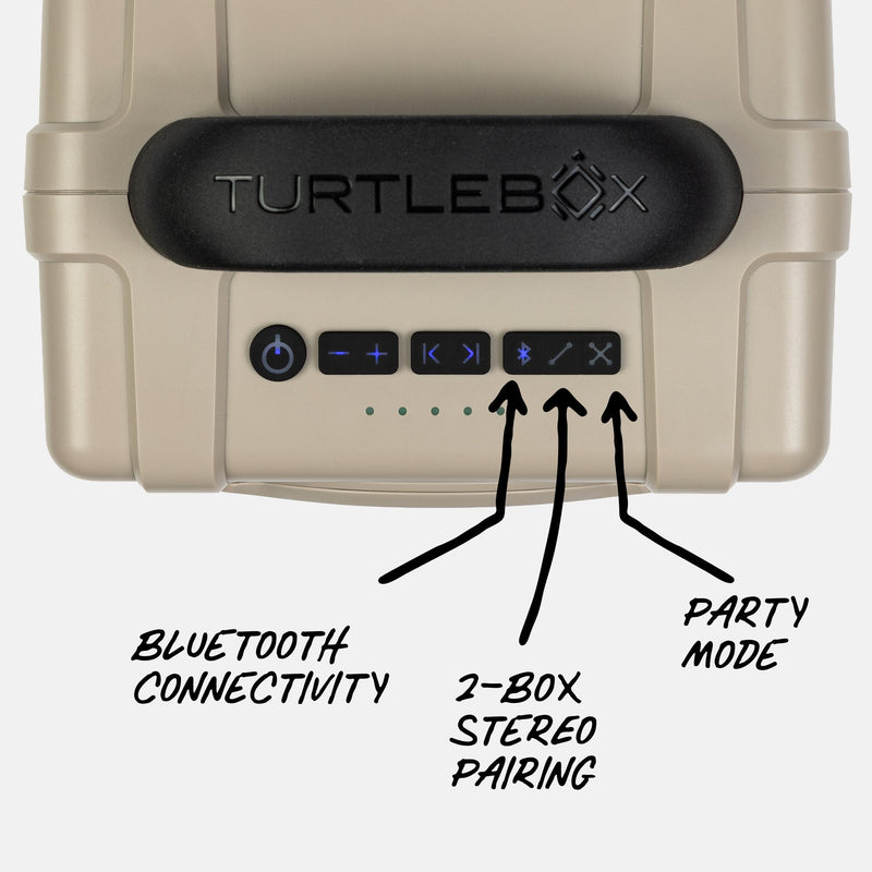 Cub Speaker by Turtlebox - Outdoor Waterproof Portable