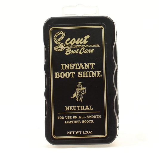 Scout Quick Instant Shine Sponge for Shoes and Boots