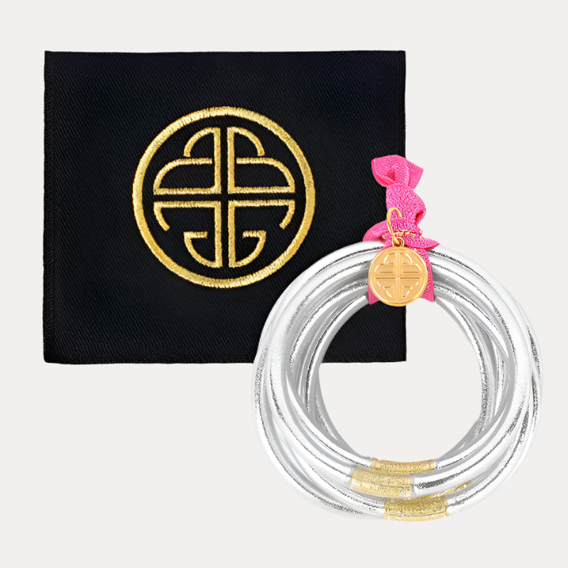 All Weather Bangles -Serentiy Prayer- by BuDhaGirl, Set of 6