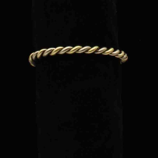 Men's Silver Strike Twisted Bracelet