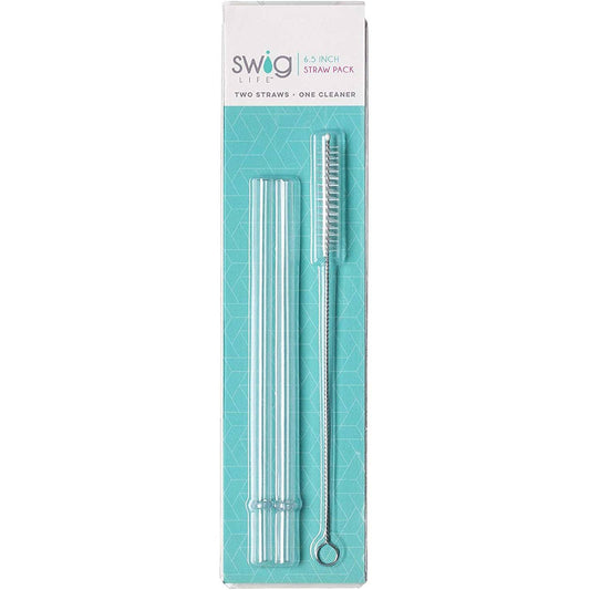 Swig 6.5 Inch 2-Straw Pack