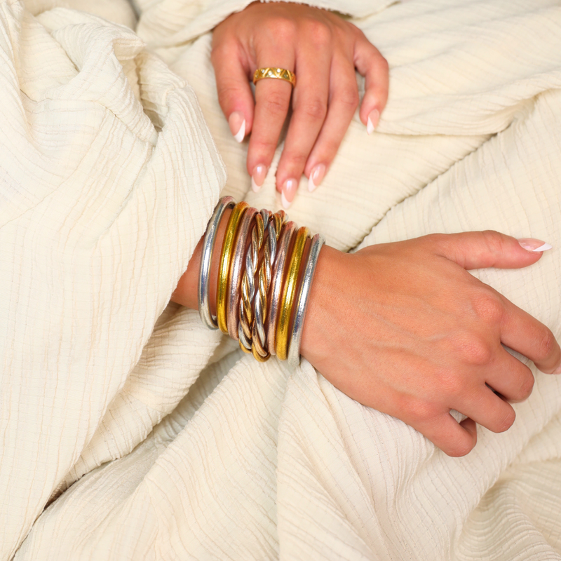 Trilogy All Weather Bangle by Budha Girl