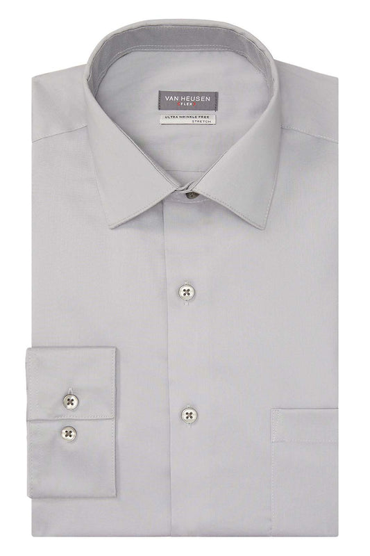 Ultra Wrinke-Free Stretch Dress Shirt Mist Grey