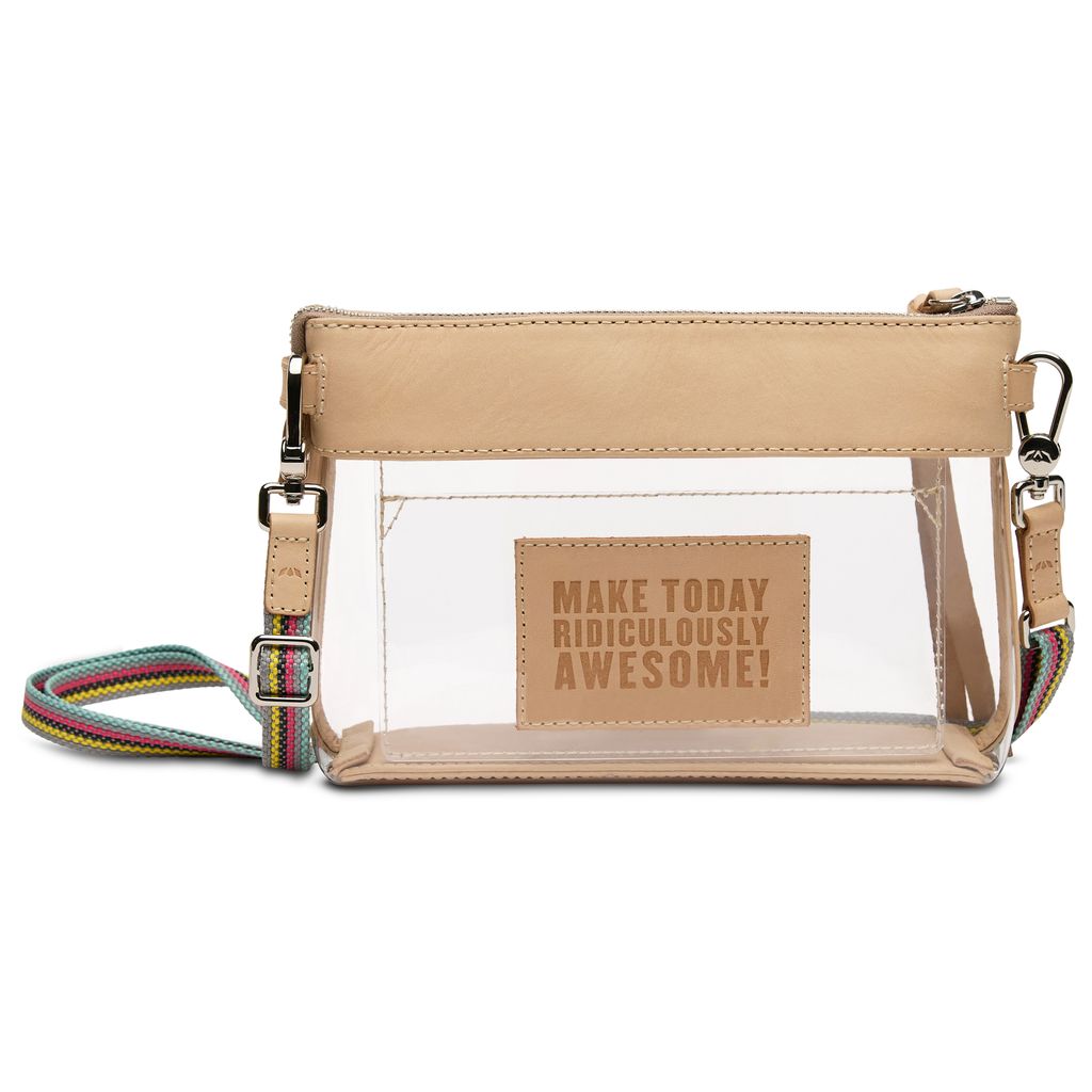 Clear Diego Midtown Crossbody by Consuela