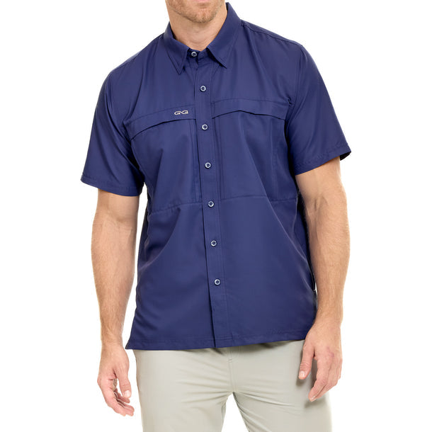 GameGuard MicroFiber SSL Indigo | Original Fit Fishing Shirt