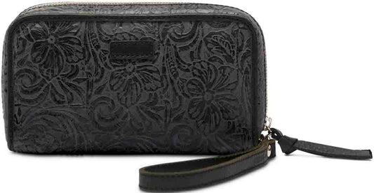 Steely Wristlet Wallet
