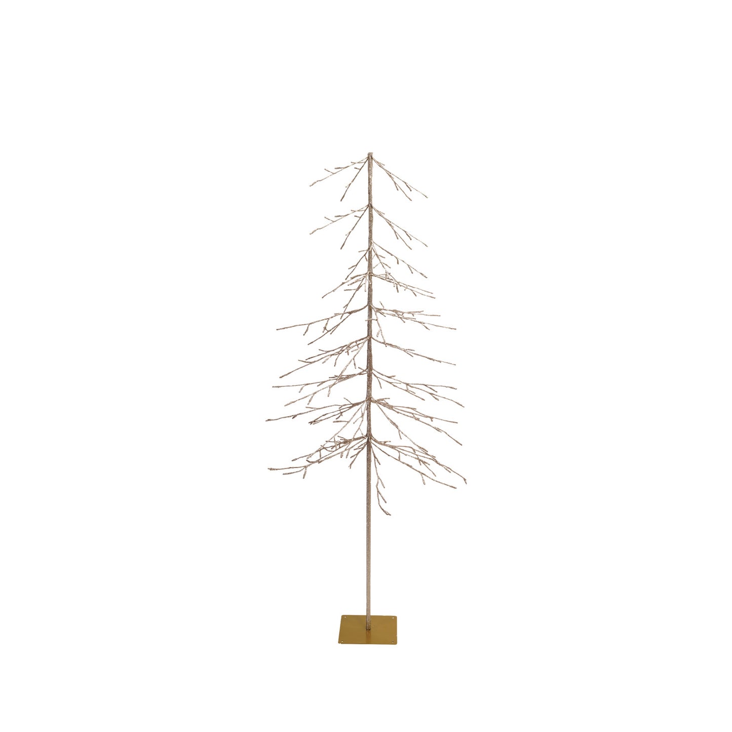 Pre-Lit Plastic Tree with Plug & 216 LED Lights by Creative Co-Op