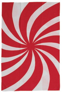 Recycled Microfibre Tea Towel with Holiday Pattern, 12 Styles by Creative Co-Op